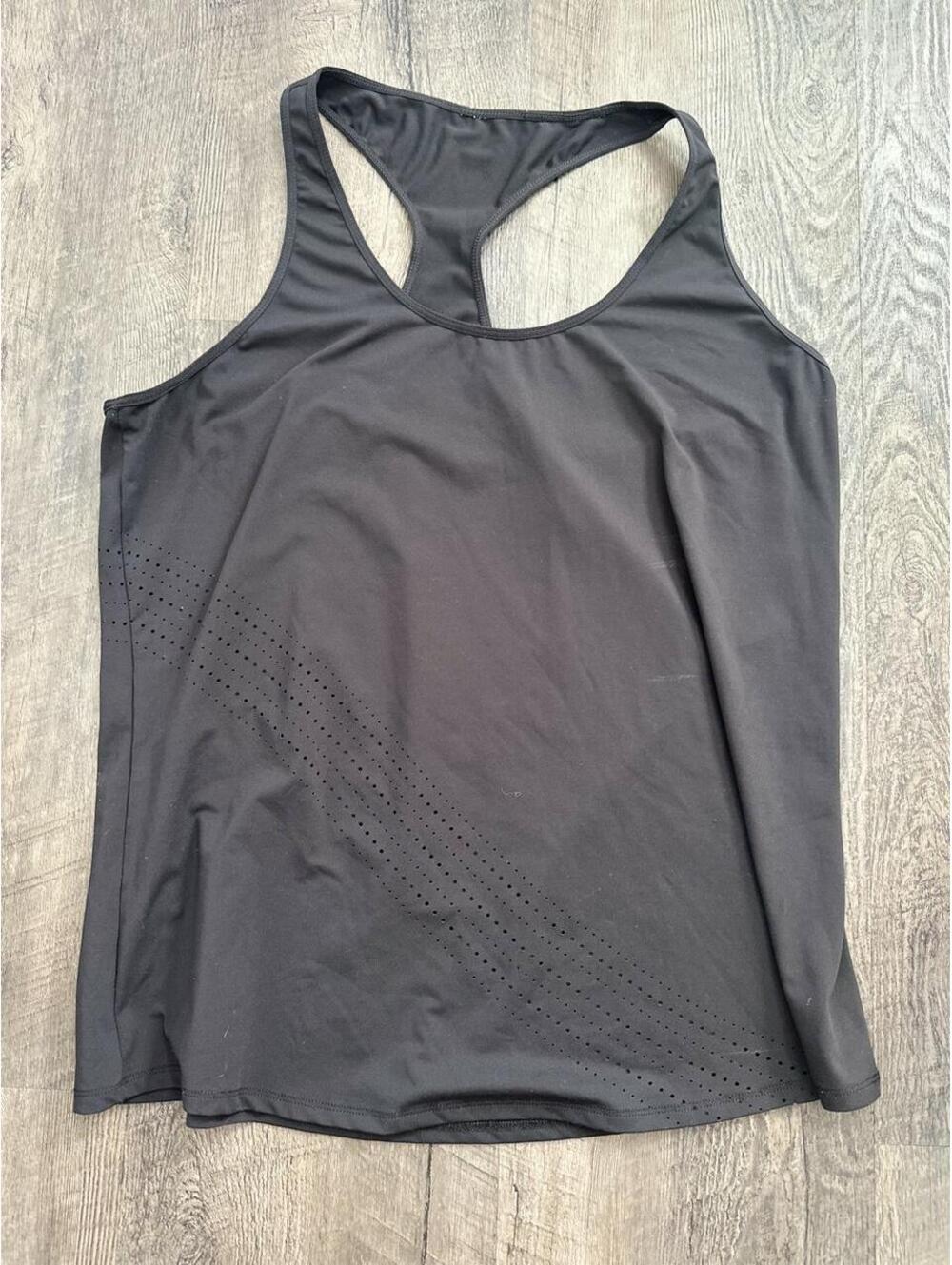 Fabletics Women's Black Vests-tanks-cami